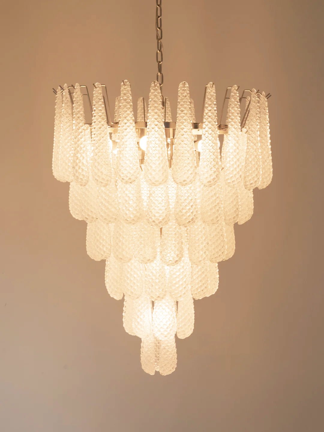 Premium Murano Glass Pinecone Chandelier