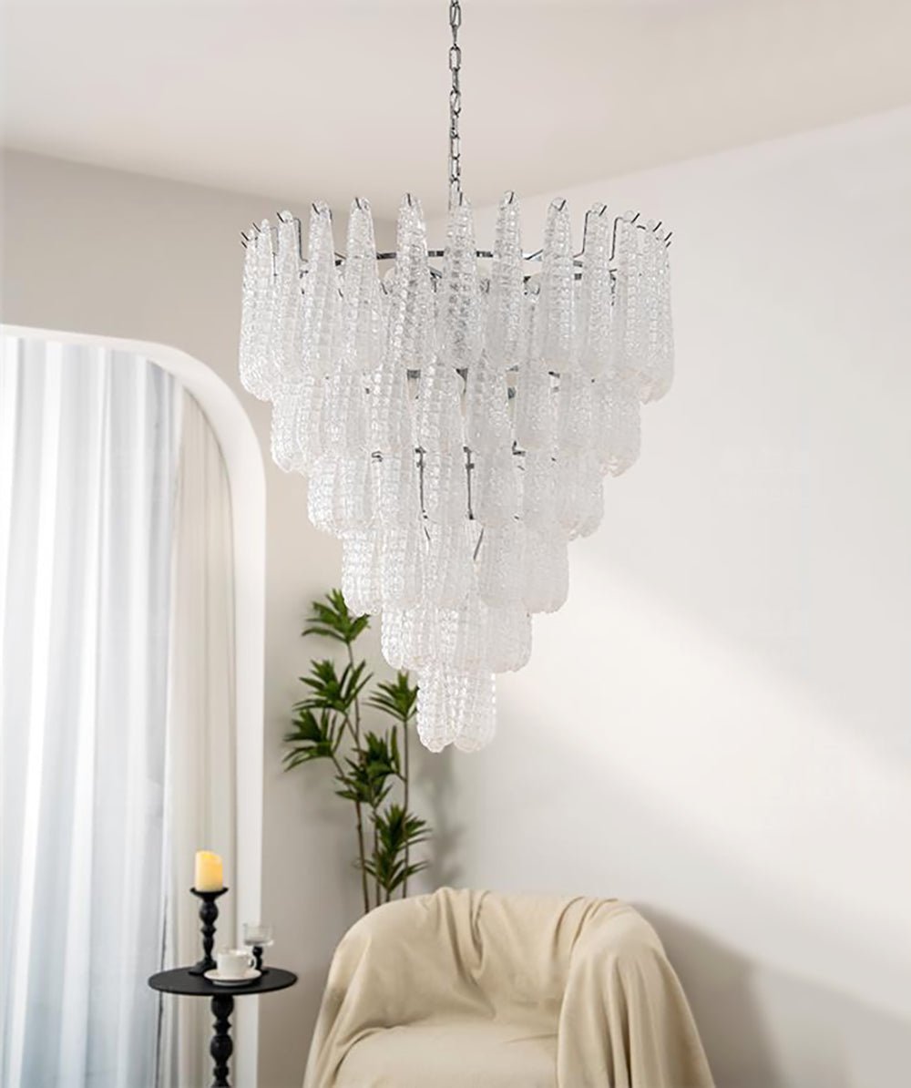 Premium Murano Glass Pinecone Chandelier