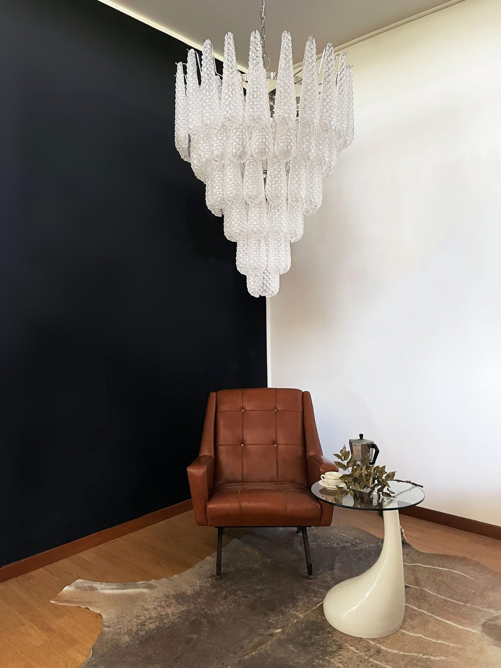 Premium Murano Glass Pinecone Chandelier