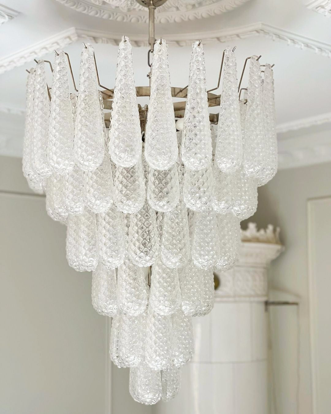 Premium Murano Glass Pinecone Chandelier
