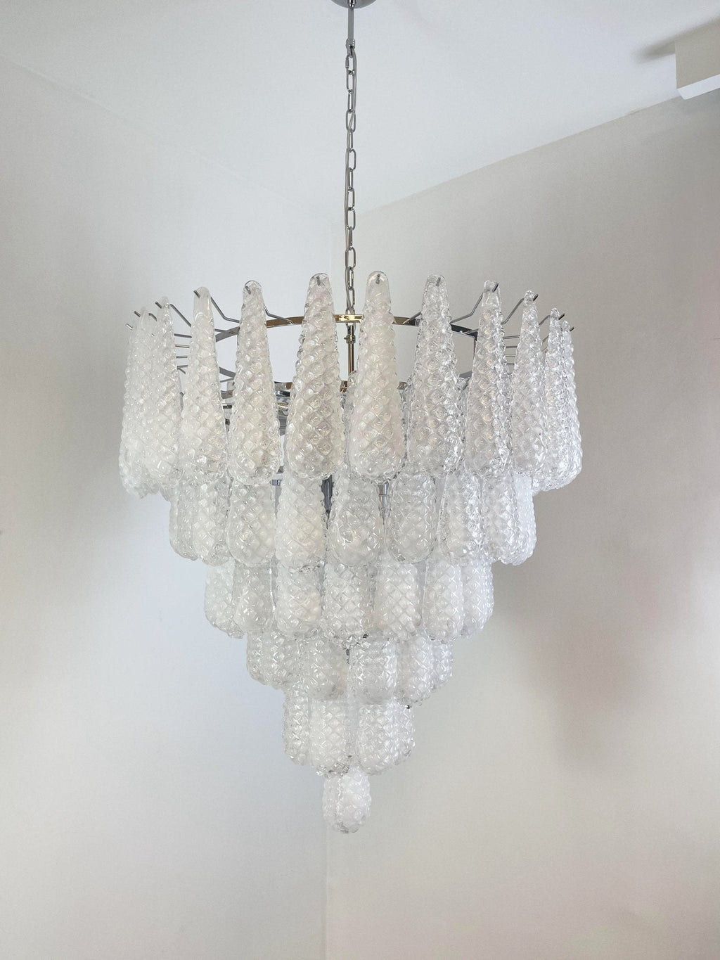 Premium Murano Glass Pinecone Chandelier