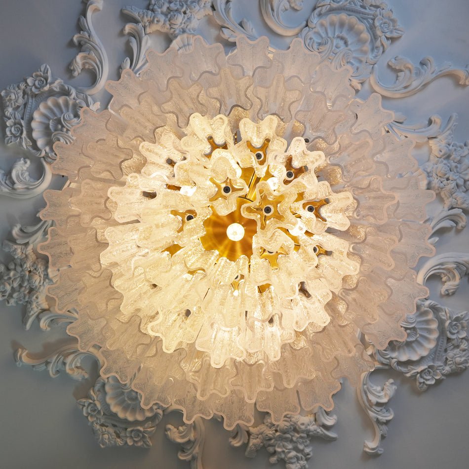 Tubes Pink Glass Ceiling Light Glass lighting by Bling Lighting Studio