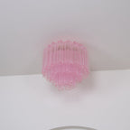 Tubes Pink Glass Ceiling Light Glass lighting by Bling Lighting Studio