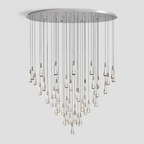 Soltaire Round Chandelier 17'' 24'' 36'' 40'' 58''D product image