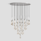 Soltaire Round Chandelier 17'' 24'' 36'' 40'' 58''D product image