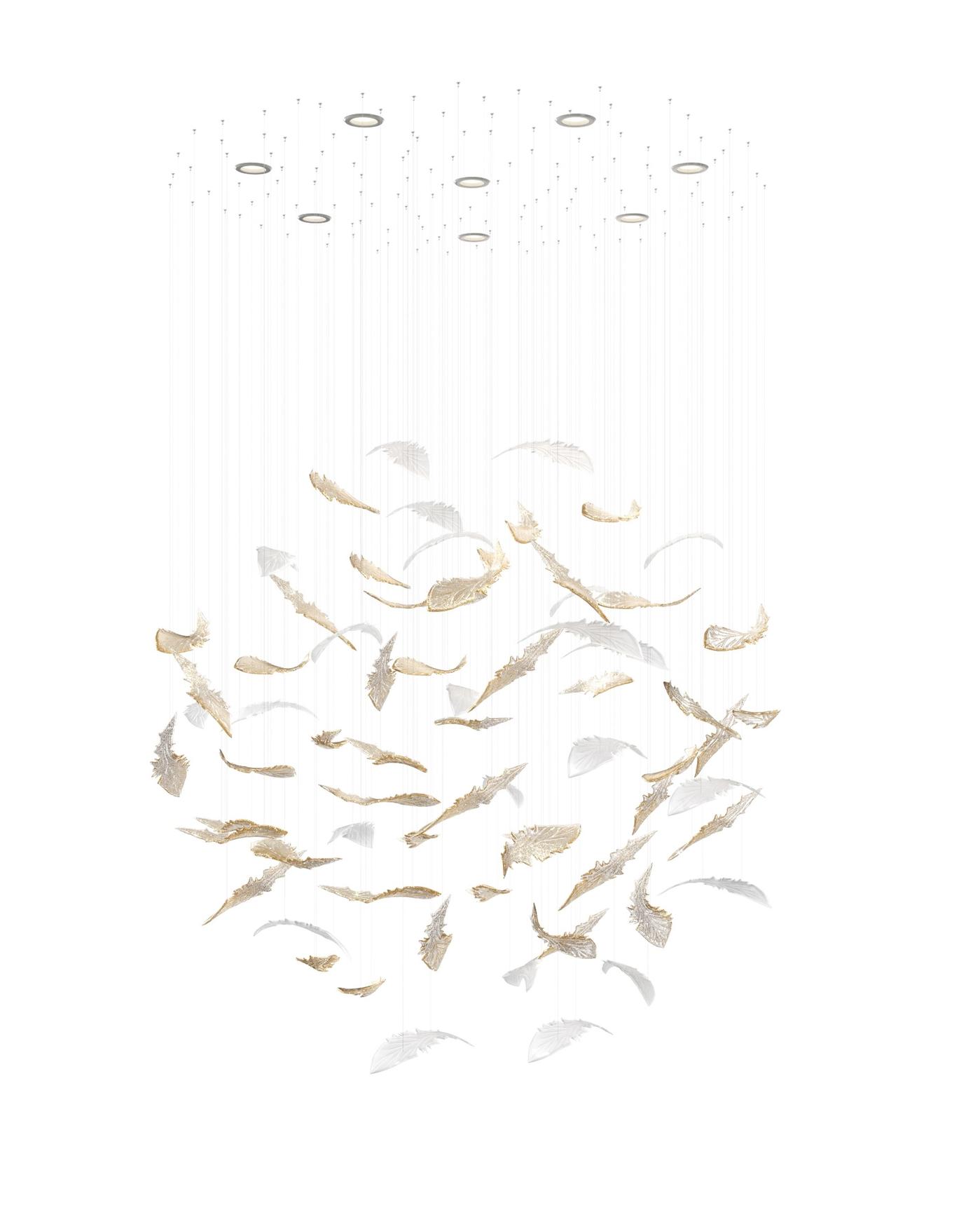 Nectar Leaves Chandelier