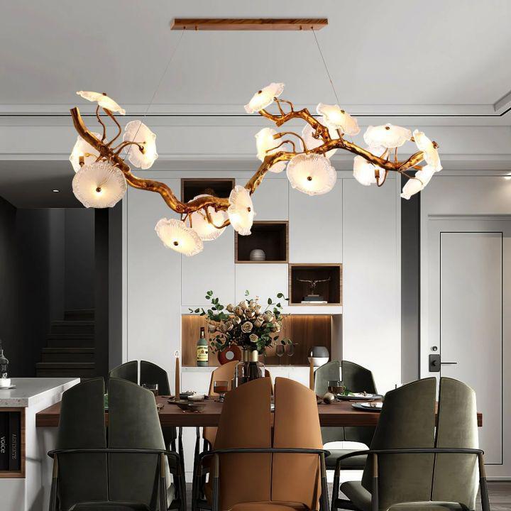 Nenufar Blooming Chandelier by Bling Lighting Studio