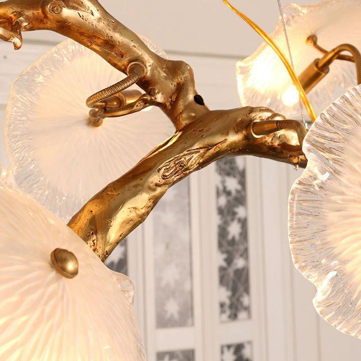 Nenufar Blooming Chandelier by Bling Lighting Studio