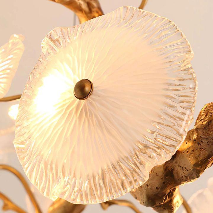 Nenufar Blooming Chandelier by Bling Lighting Studio