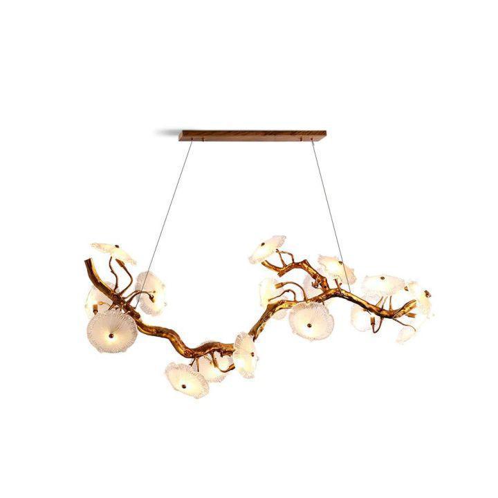 Nenufar Blooming Chandelier by Bling Lighting Studio