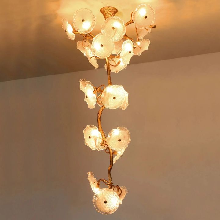 Bonsai Modern Chandelier by Bling Lighting Studio