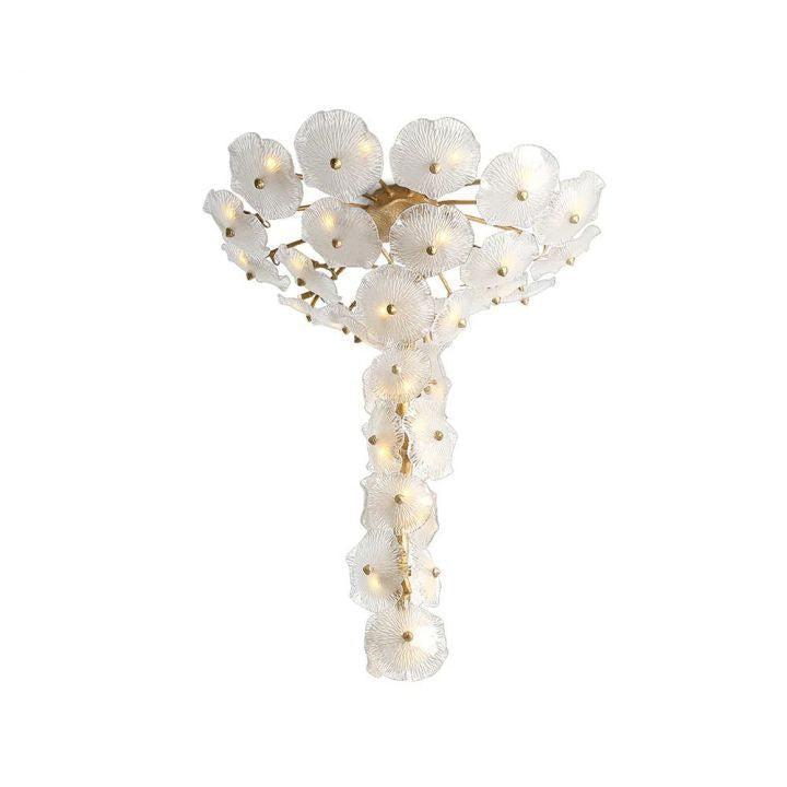 Nenufar Water Modern Branch Chandelier by Bling Lighting Studio