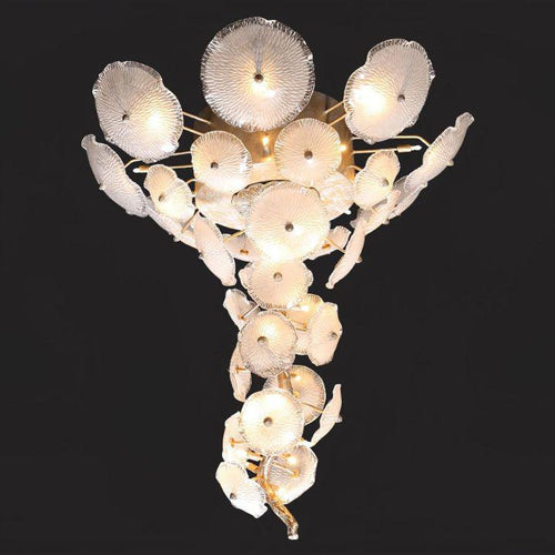 Nenufar Water Modern Branch Chandelier by Bling Lighting Studio