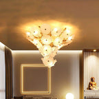 Nenufar Water Modern Branch Chandelier by Bling Lighting Studio