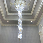 Nenufar Water Modern Branch Chandelier by Bling Lighting Studio