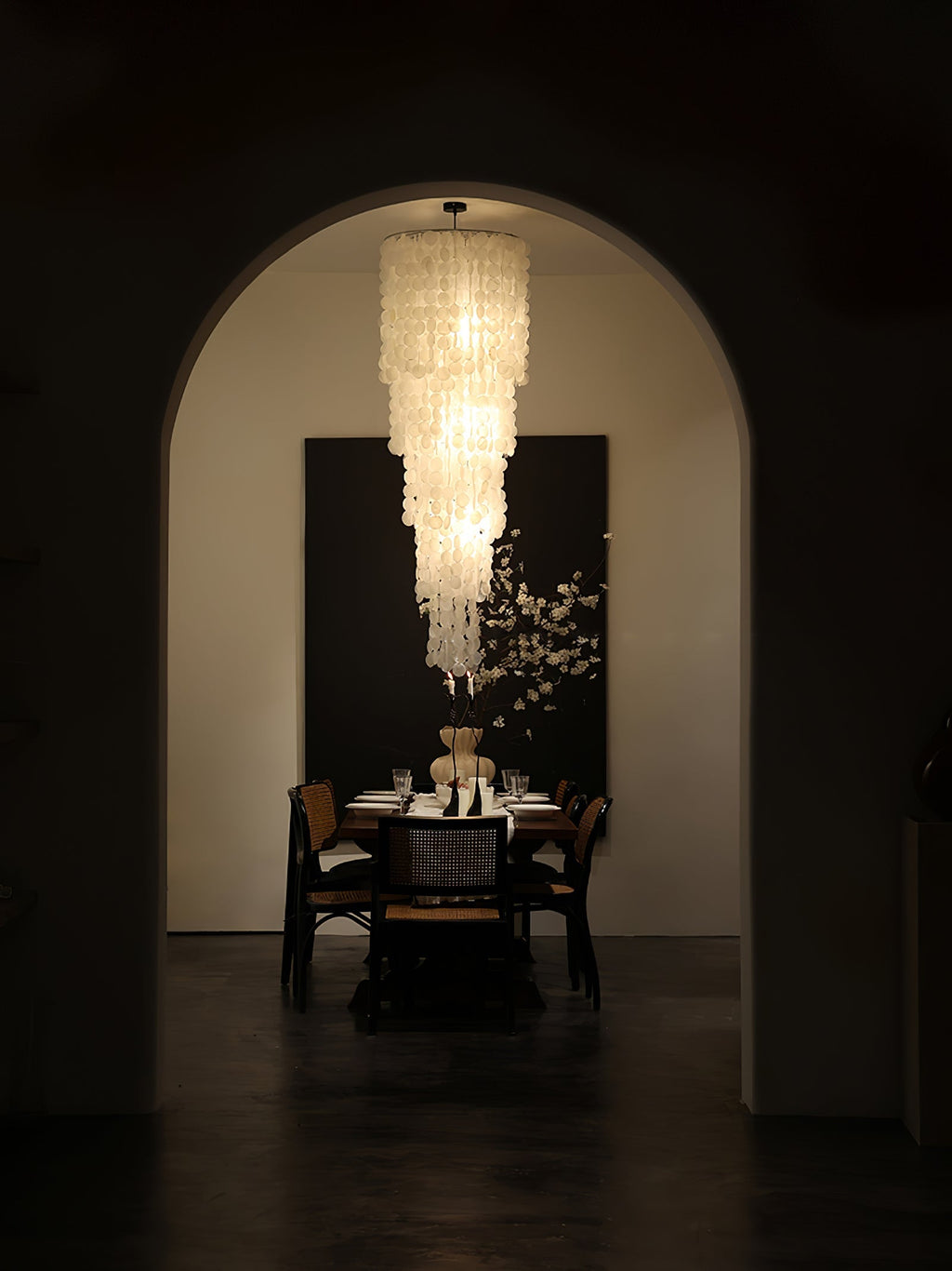 Modern Nerida Shell Chandelier product image