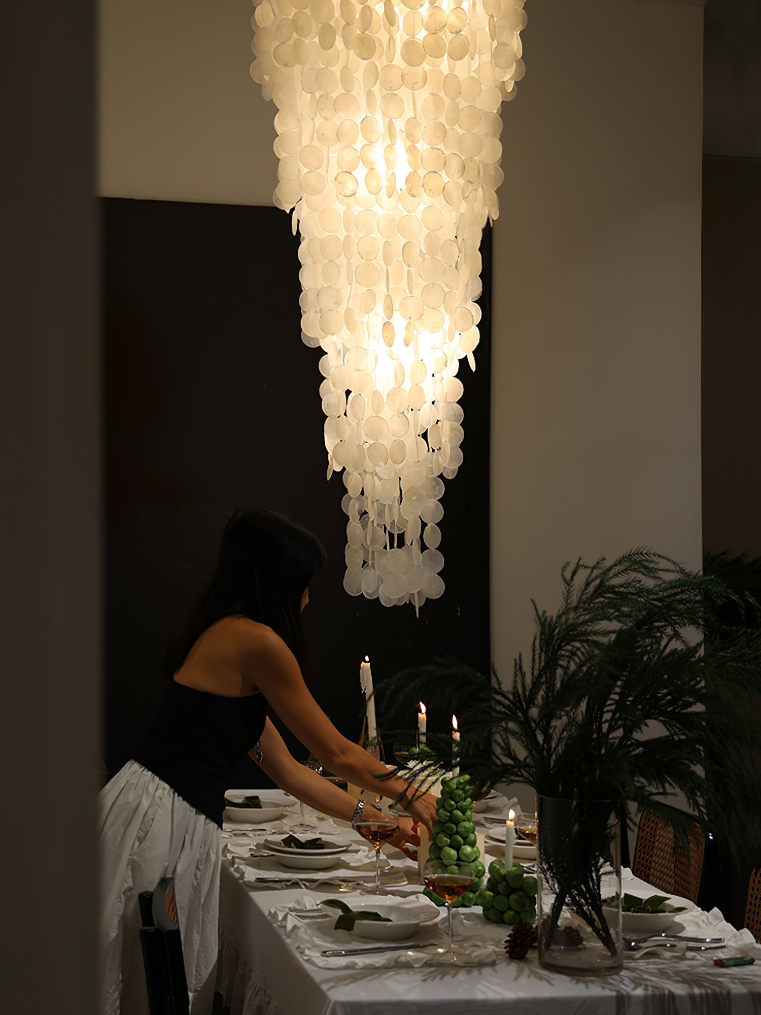 Modern Nerida Shell Chandelier product image