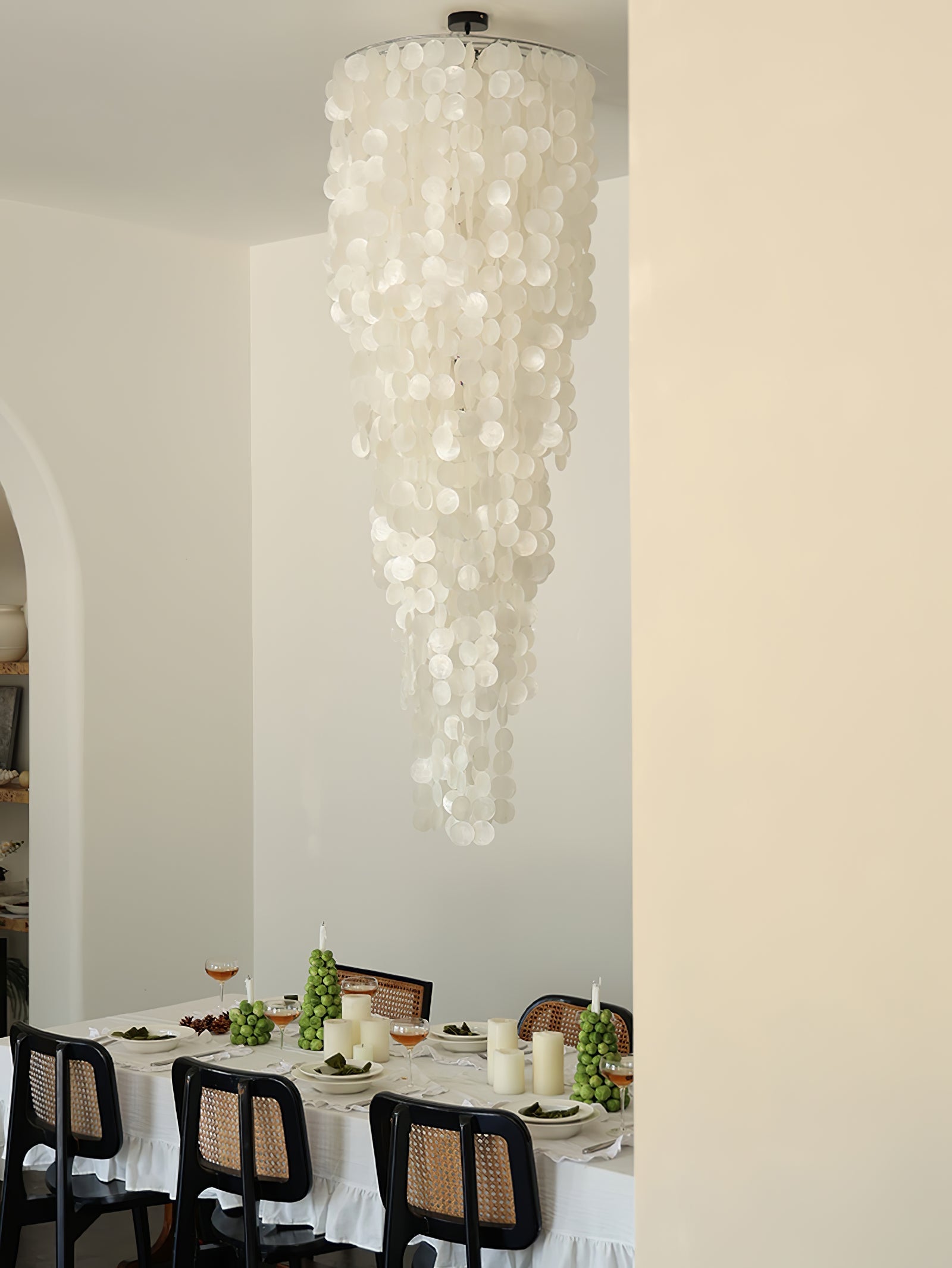Modern Nerida Shell Chandelier product image