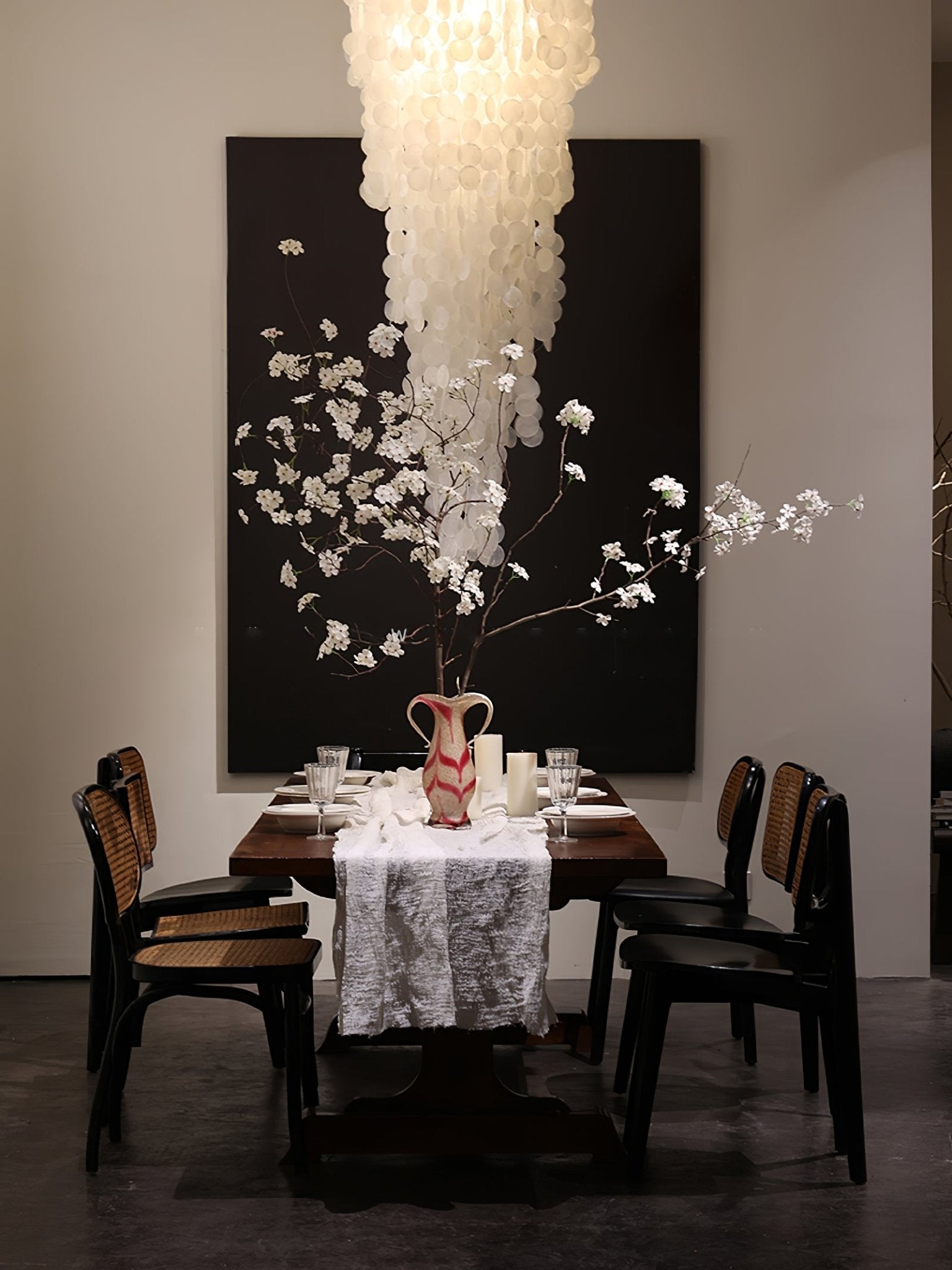 Modern Nerida Shell Chandelier product image