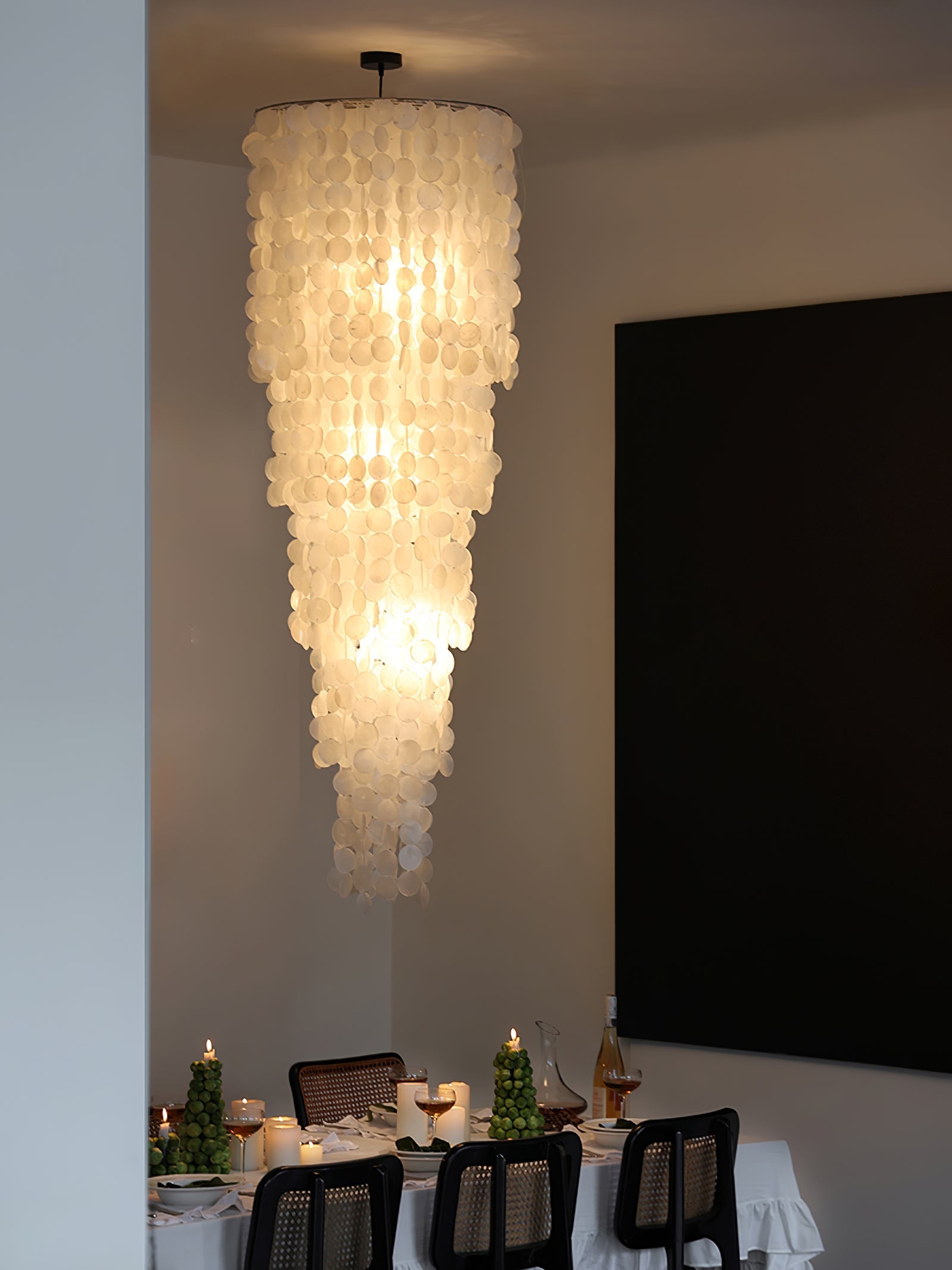 Modern Nerida Shell Chandelier product image