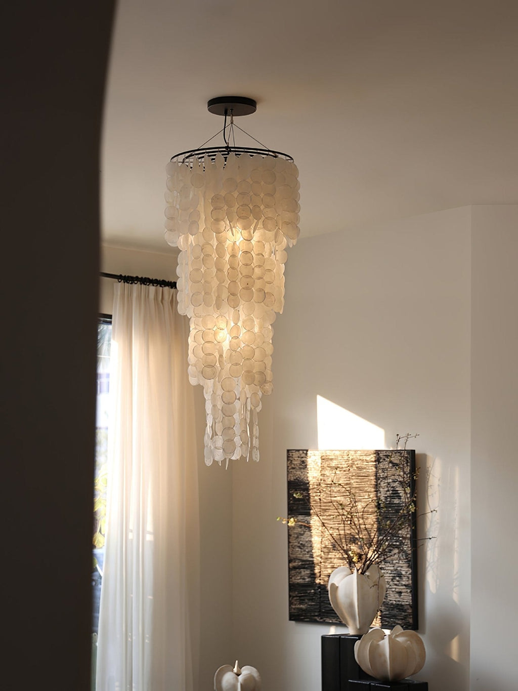 Modern Nerida Shell Chandelier product image