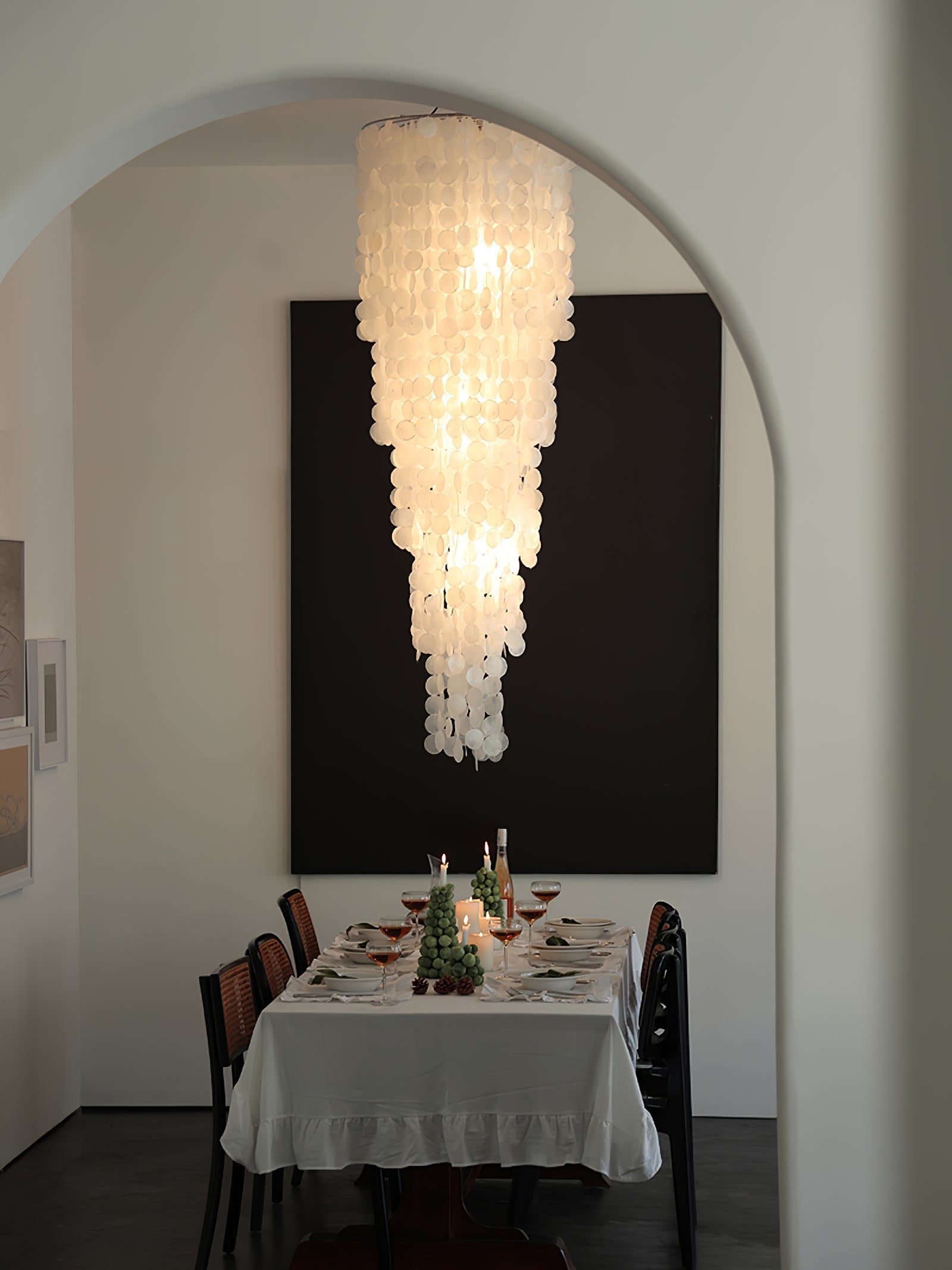 Modern Nerida Shell Chandelier product image