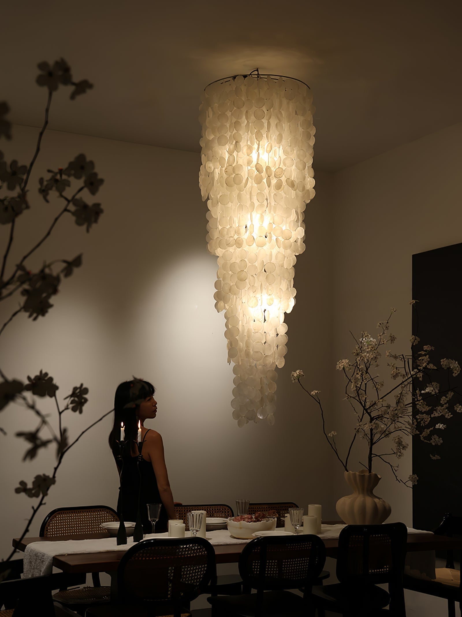 Modern Nerida Shell Chandelier product image