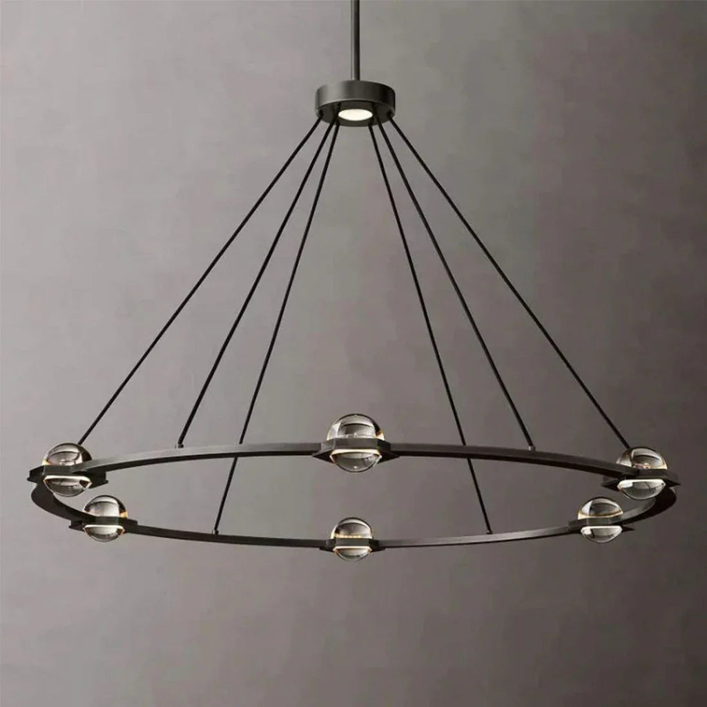 Nova Round Modern Chandelier