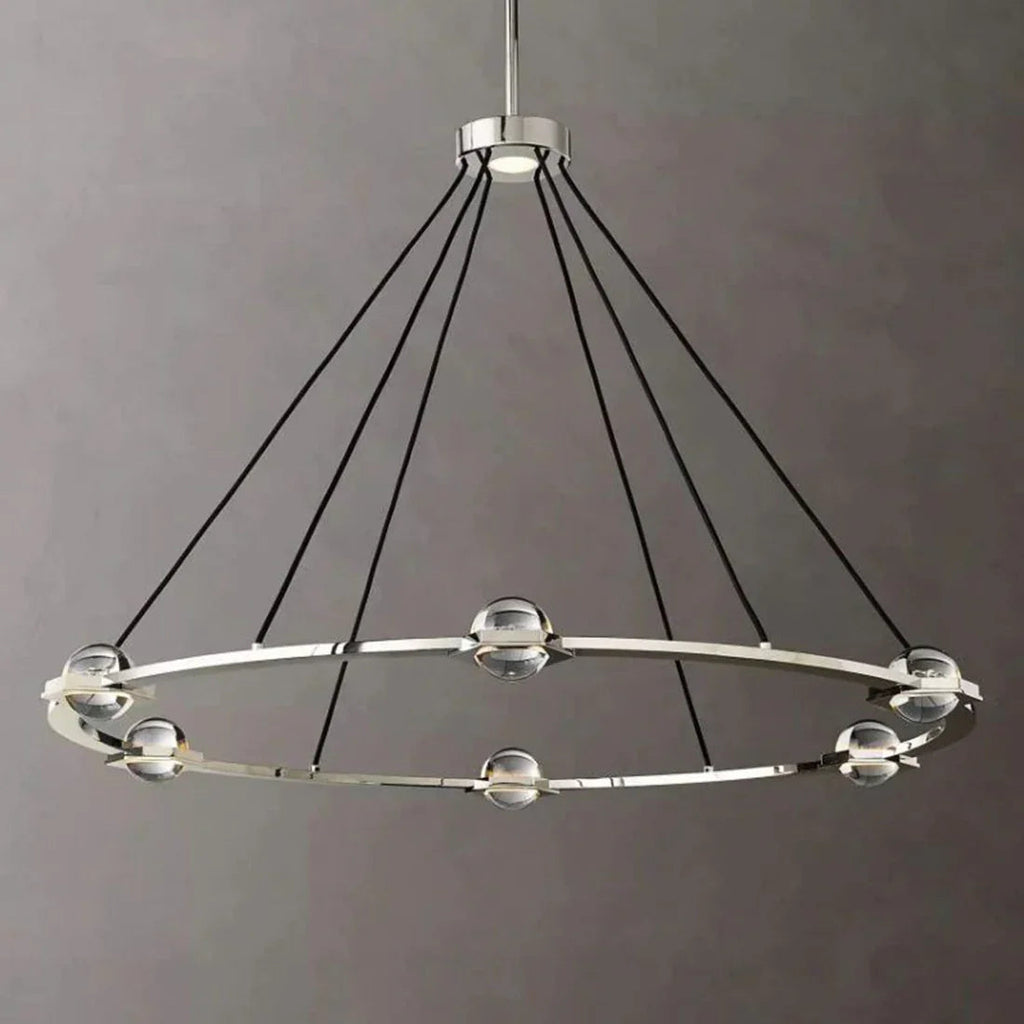 Nova Round Modern Chandelier