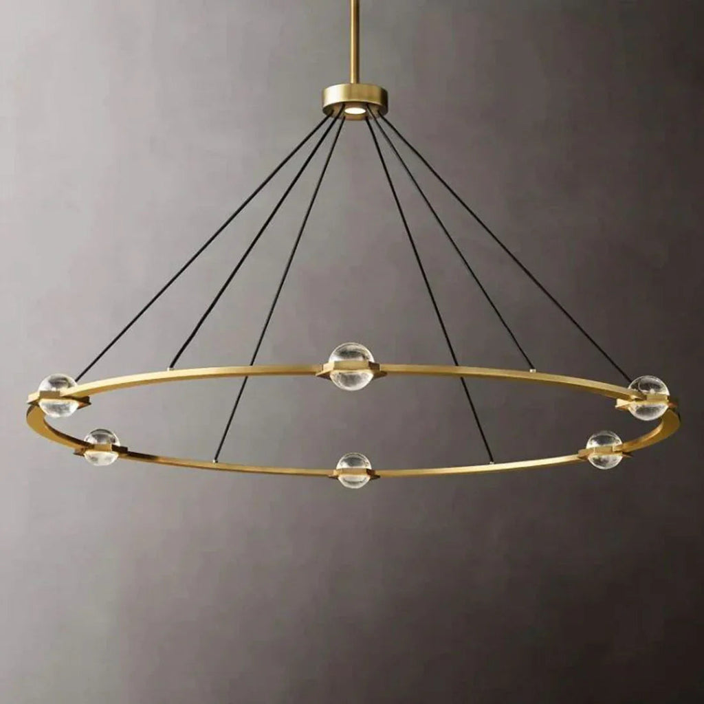 Nova Round Modern Chandelier