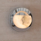 Orbit Pearl Alabaster Wall Light