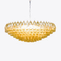 Sorrento Murano Chandelier 35"