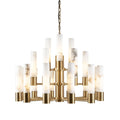 Orion Tiered Sputnik Alabaster Chandelier