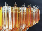 Murano Wall Lamp | 63 Clear Yellow Prism Glass | Set of 2