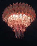 Murano Wall Lamp | 63 Pink Prism Glass | Set of 2