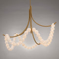 Natural Stone Illuminated Disc Chandelier product image