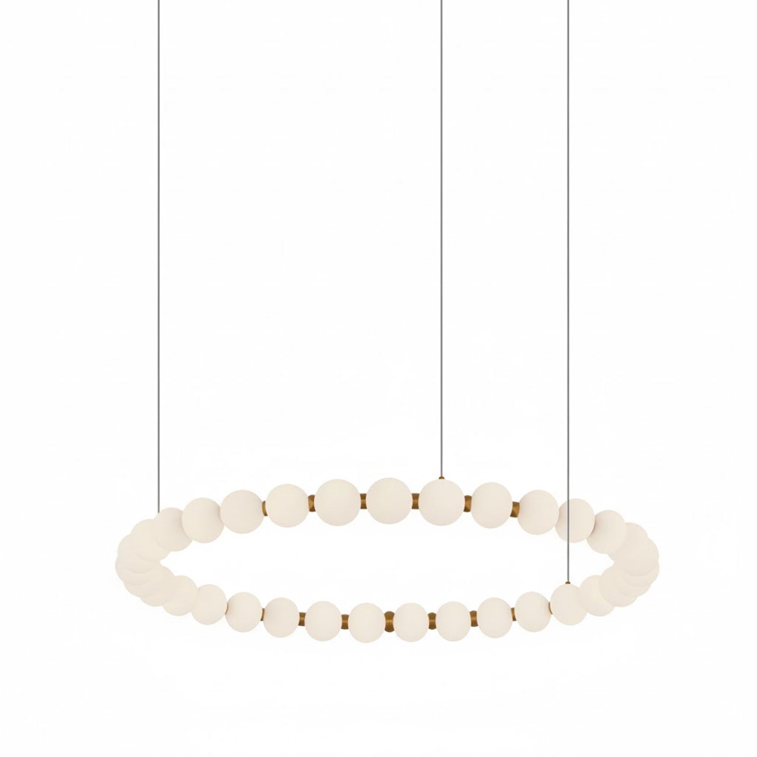 Pearl Necklace Balls Chandelier