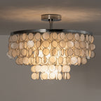 Pearl Shell Ceiling Lamp