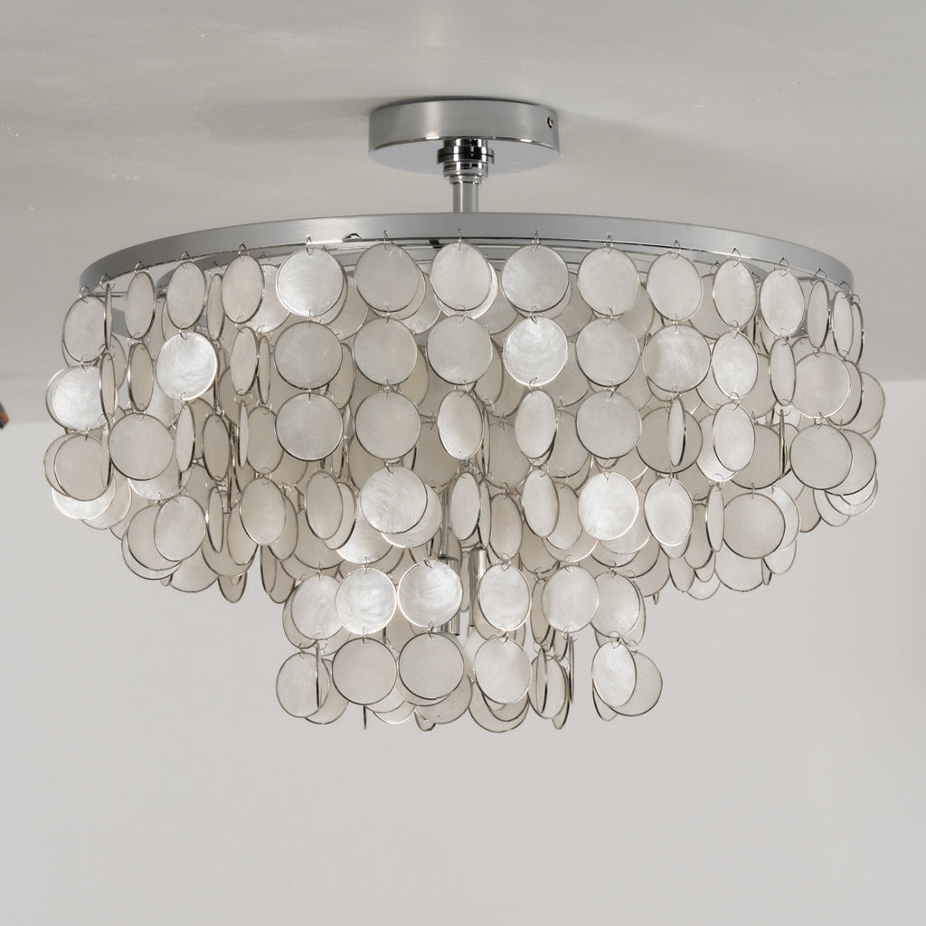 Pearl Shell Ceiling Lamp