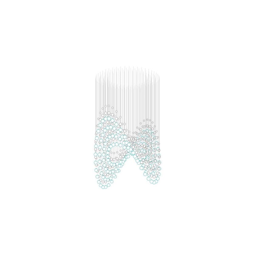 Pearl Curtain Customize Chandelier