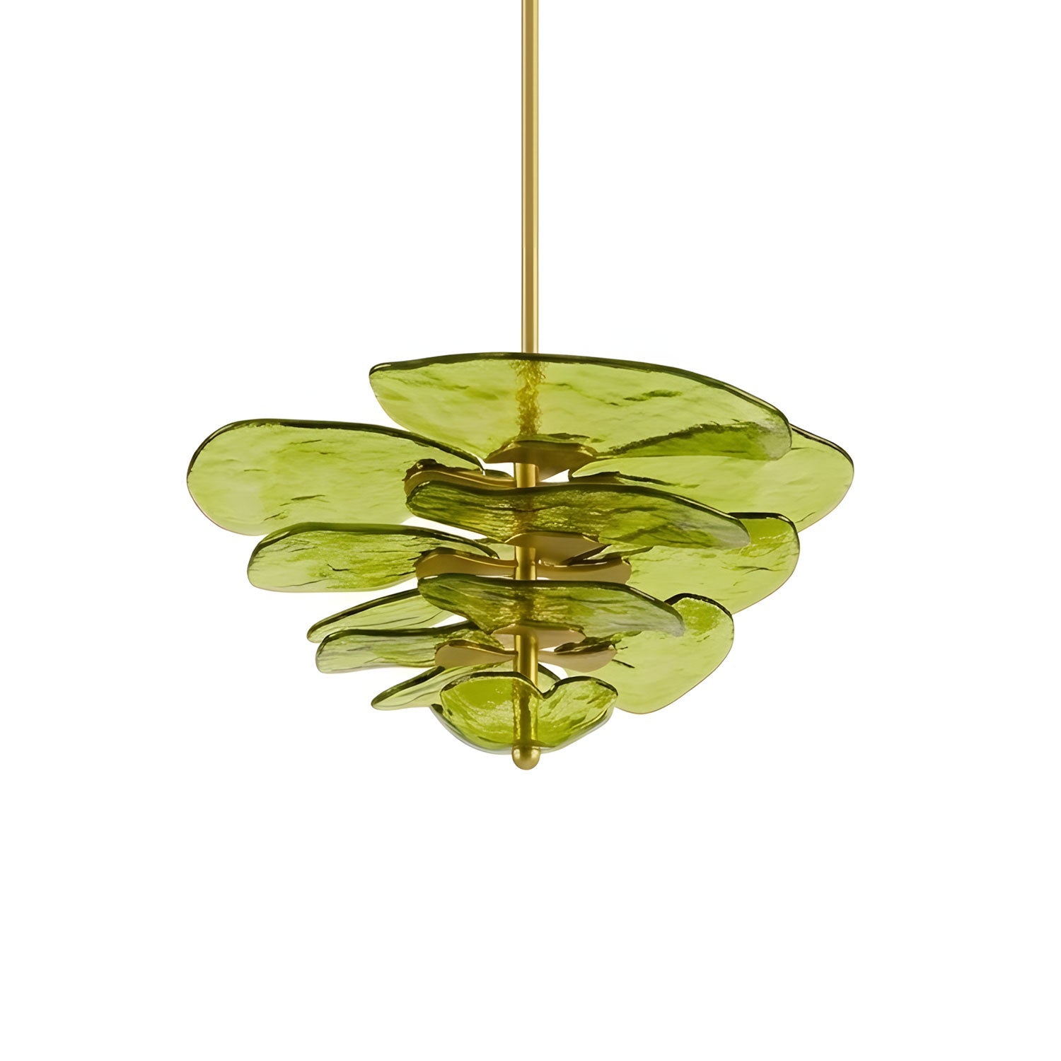 Petals Glass Chandelier Murano lighting by Bling Lighting Studio