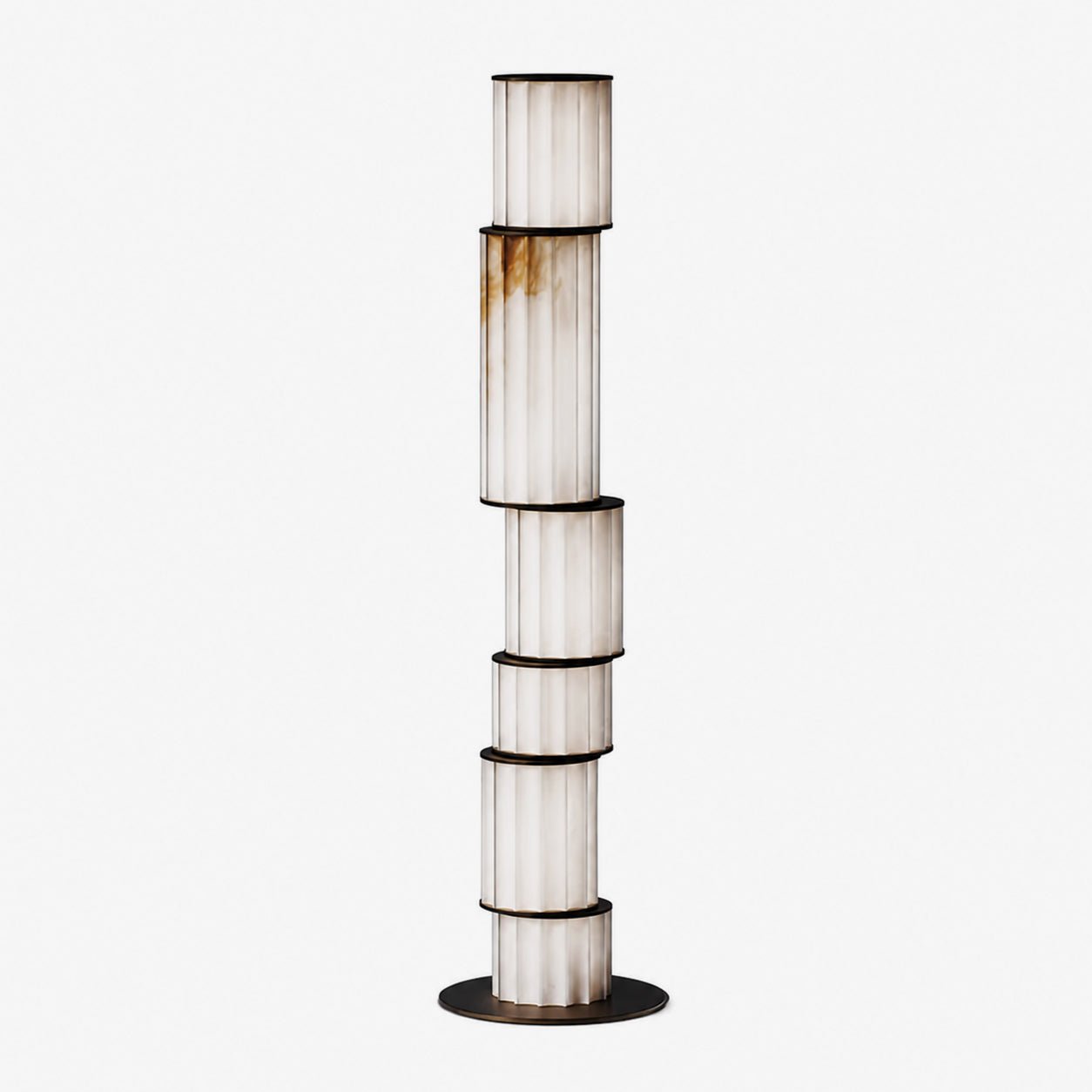 Pillar Alabaster Floor Lamp