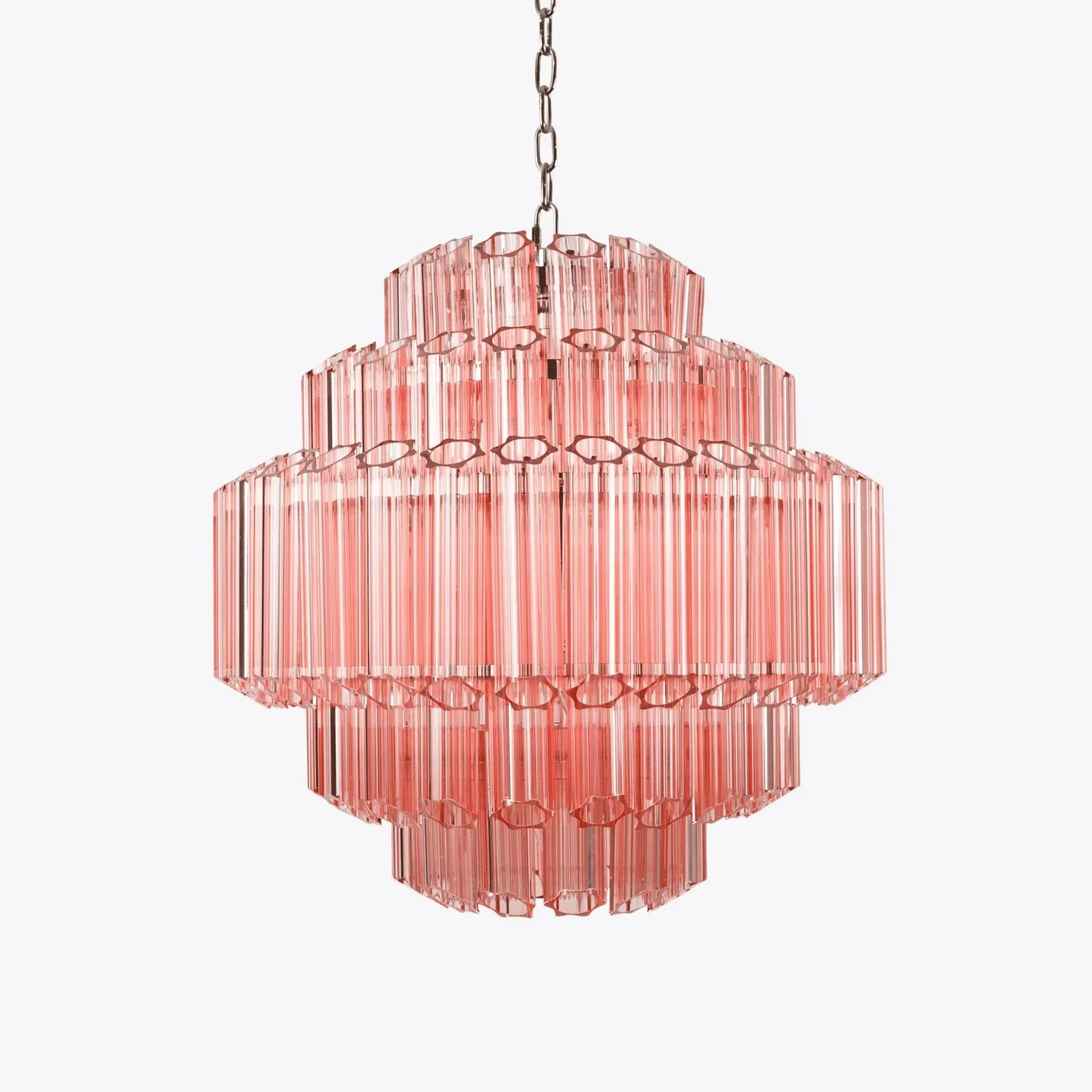 Pink Palermo Round Chandelier product image