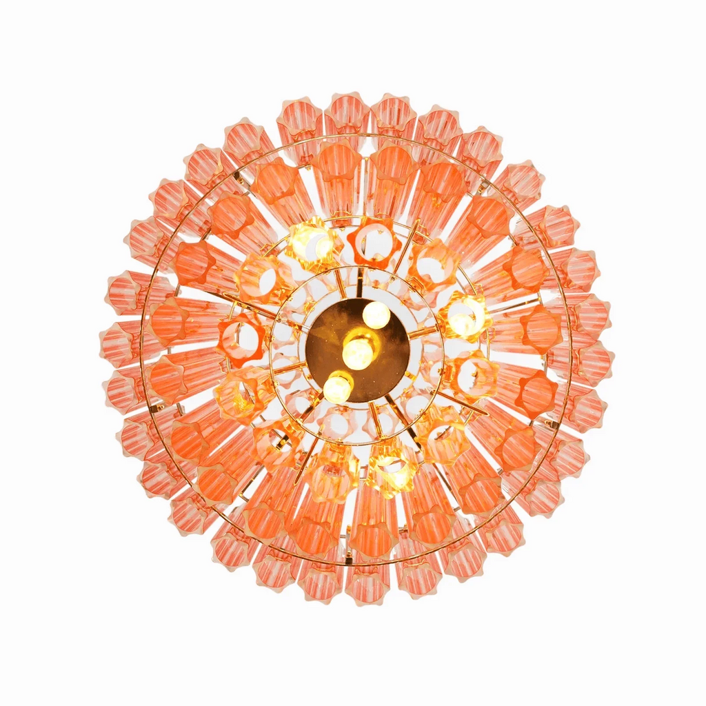 Pink Palermo Round Chandelier product image