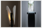 Pleated Fan Floor Lamp