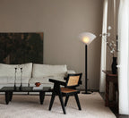 Pleated Fan Floor Lamp
