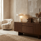 Plinth Alabaster Table Lamp