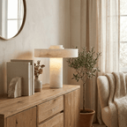 Plinth Alabaster Table Lamp