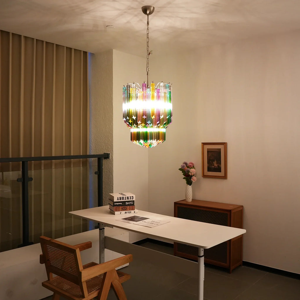 Prismatic Murano Colorful Chandelier product image
