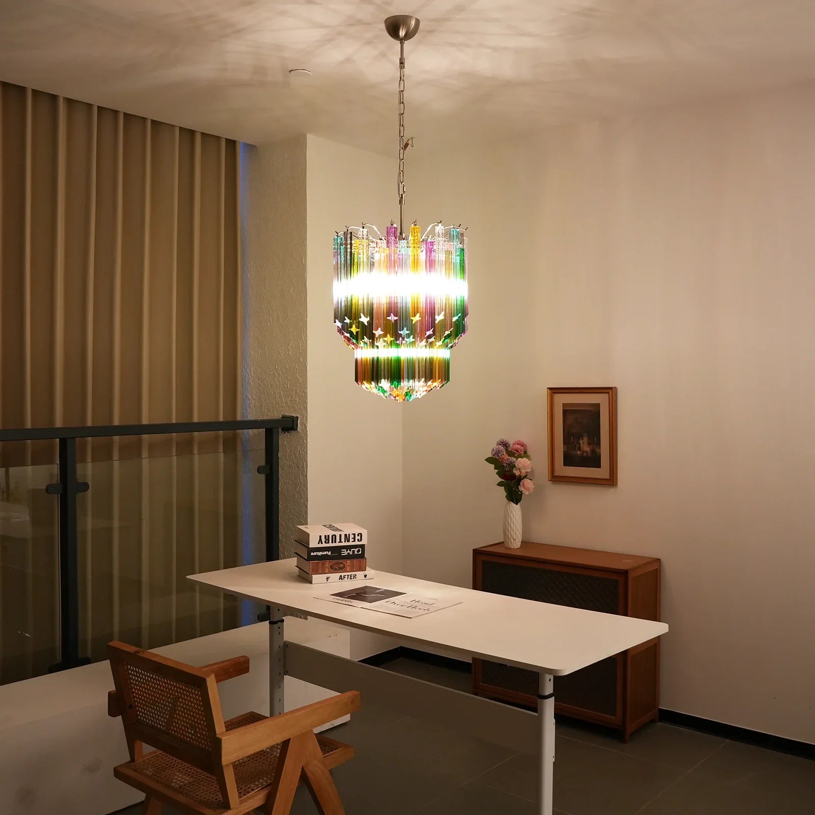 Prismatic Murano Colorful Chandelier product image